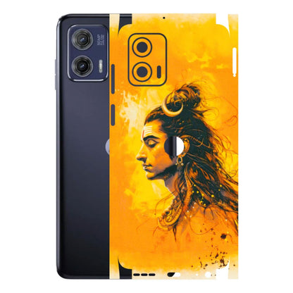 Motorola Phone Skins (All Models) - Shiv Shakti - 3D Embossed Finish (L-14) Motorola Moto G73 (5G)