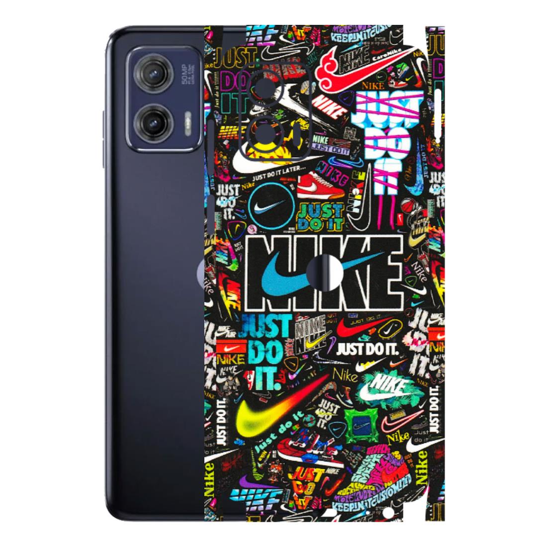 Motorola Phone Skins (All Models) - Just Do It Doodles - 3D Embossed Finish (L-166) Motorola Moto G73 (5G)