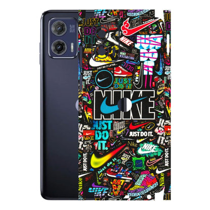 Motorola Phone Skins (All Models) - Just Do It Doodles - 3D Embossed Finish (L-166) Motorola Moto G73 (5G)