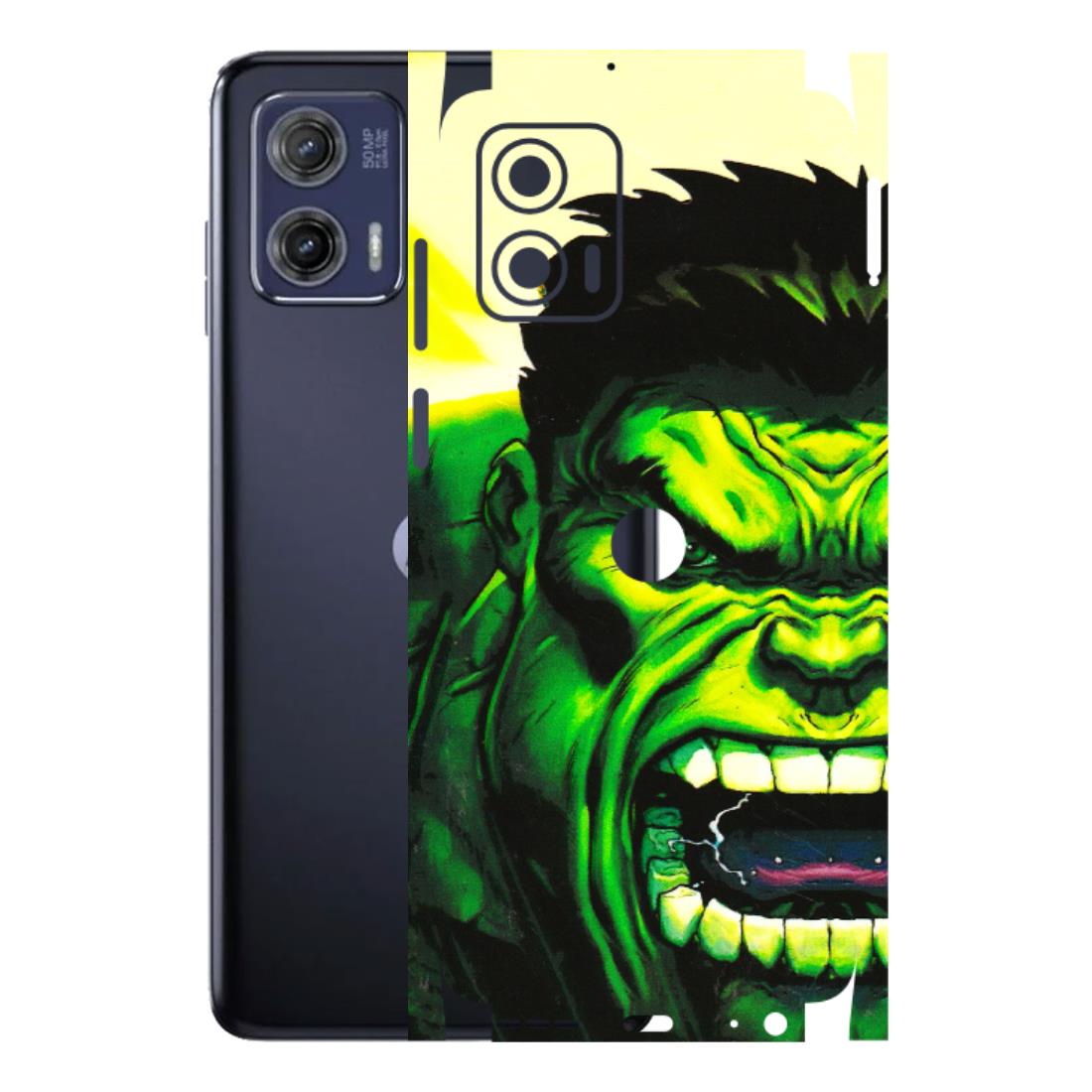 Motorola Phone Skins (All Models) - Hulk - 3D Embossed Finish (L-180) Motorola Moto G73 (5G)