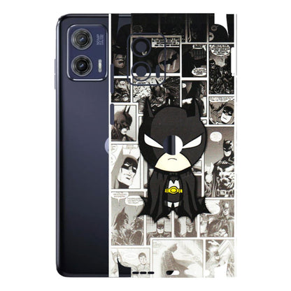 Motorola Phone Skins (All Models) - Toon Batman - 3D Embossed Finish (L-182) Motorola Moto G73 (5G)