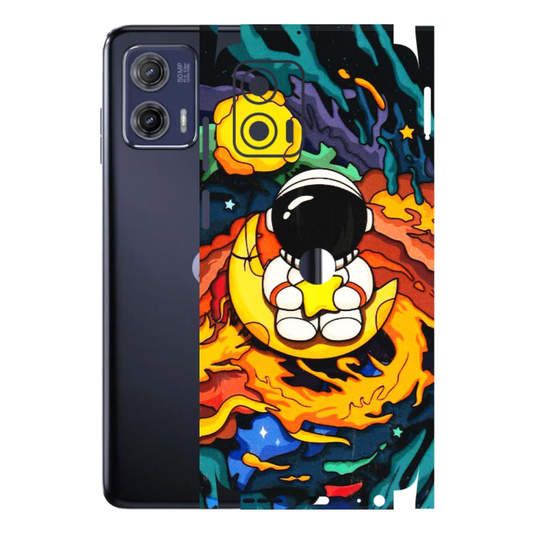 Motorola Phone Skins (All Models) - Baby Astronaut - 3D Embossed Finish (L-197) Motorola Moto G73 (5G)