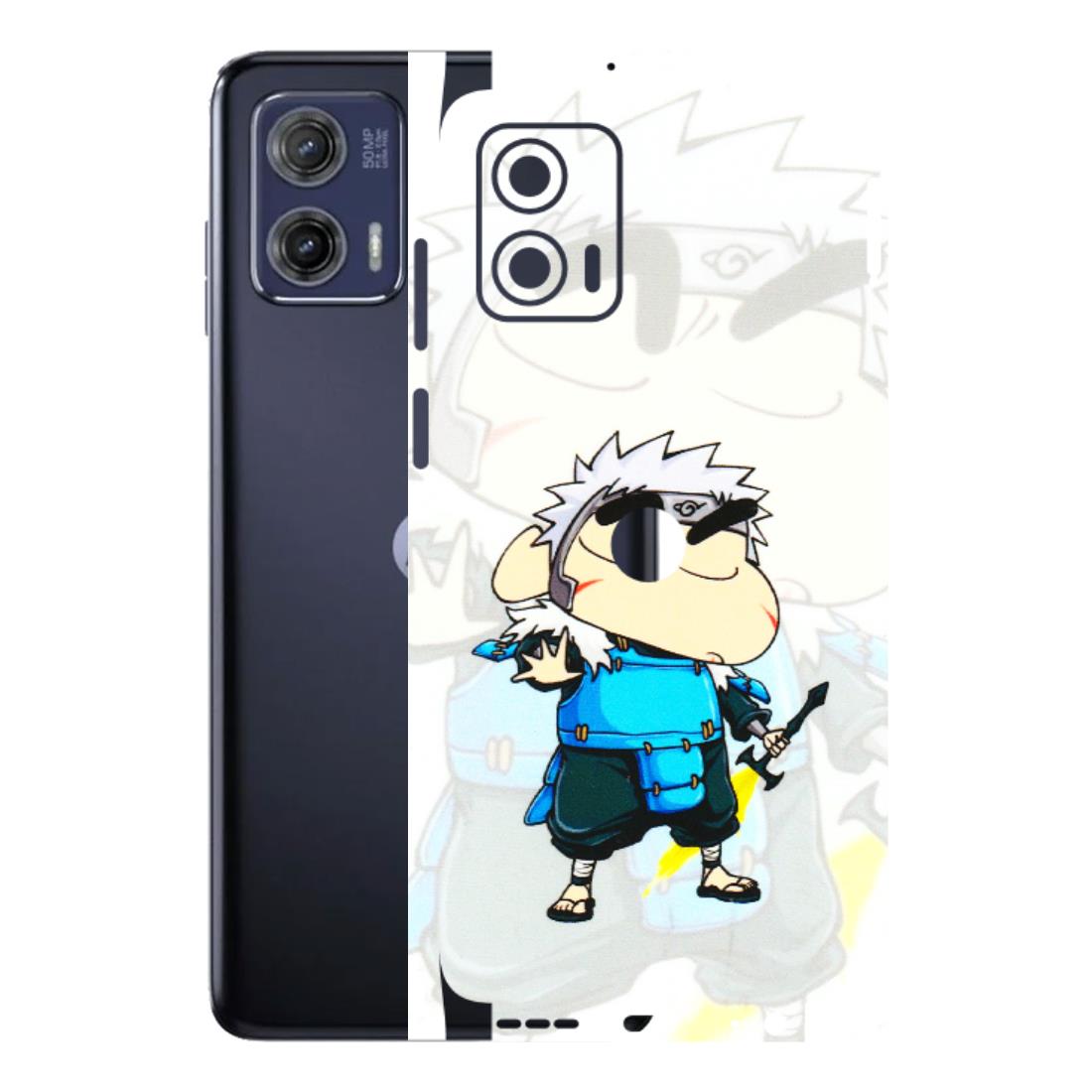 Motorola Phone Skins (All Models) - Angry Young Shinchan - 3D Embossed Finish (L-226) Motorola Moto G73 (5G)