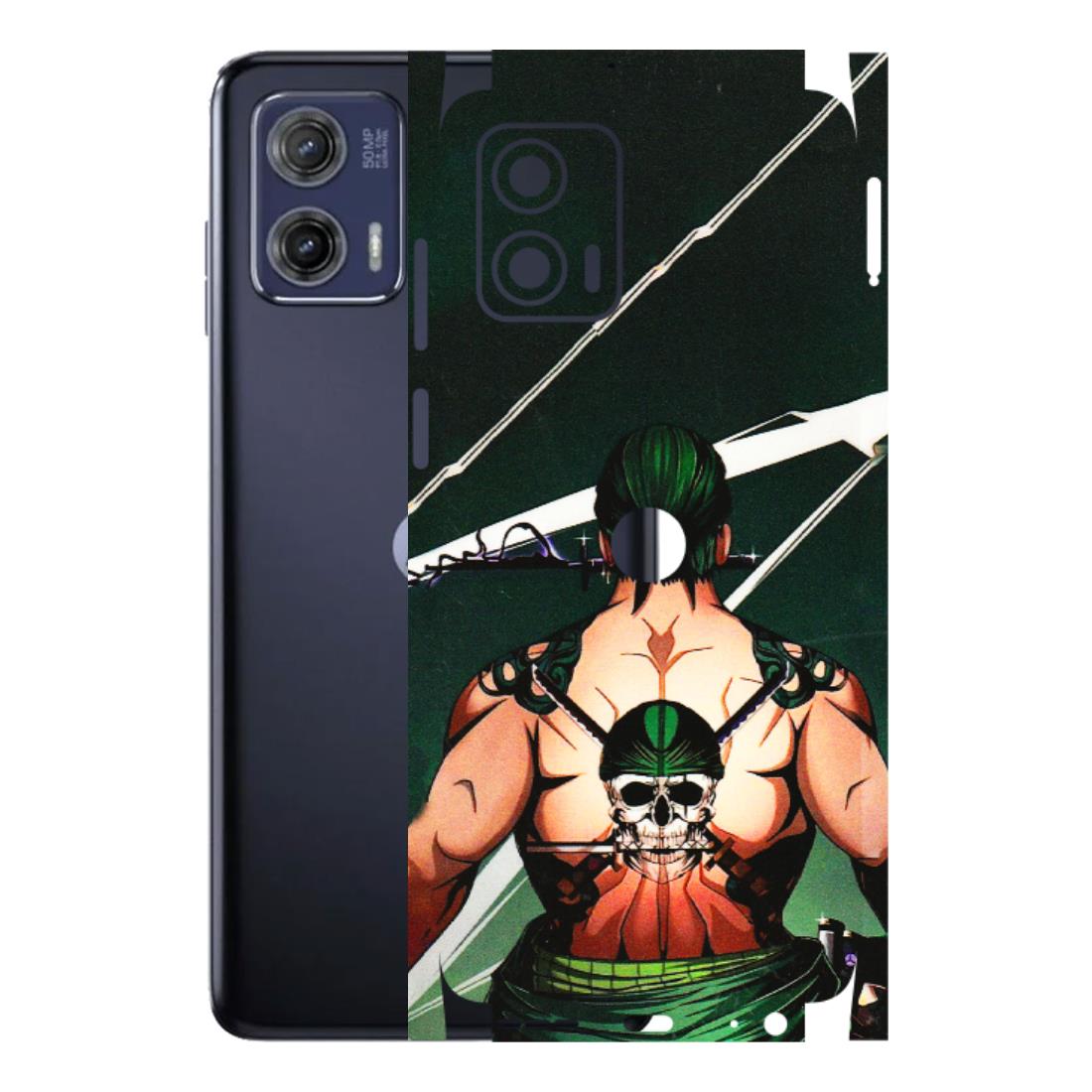 Motorola Phone Skins (All Models) - Zoro Anime - 3D Embossed Finish (L-23) Motorola Moto G73 (5G)