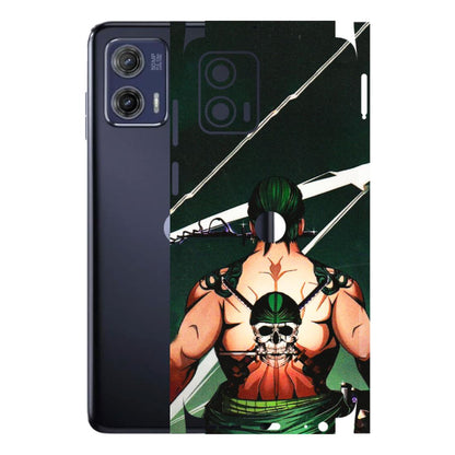 Motorola Phone Skins (All Models) - Zoro Anime - 3D Embossed Finish (L-23) Motorola Moto G73 (5G)