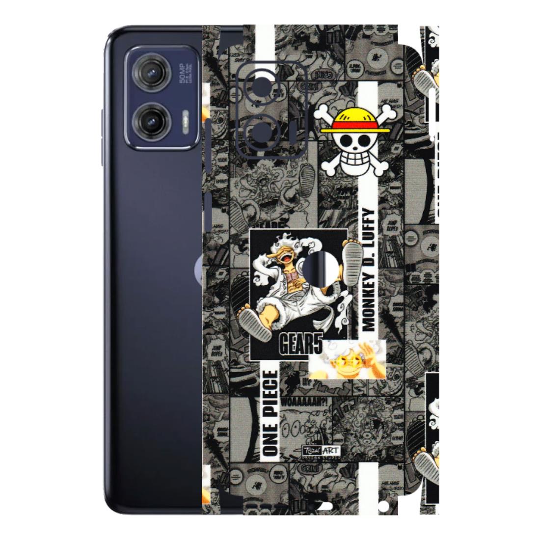Motorola Phone Skins (All Models) - Cuffy Anime MonkeyCamic - 3D Embossed Finish (L-242) Motorola Moto G73 (5G)