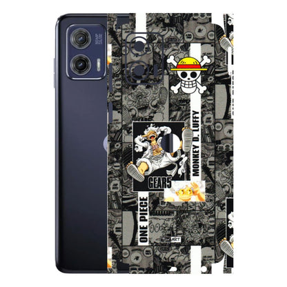 Motorola Phone Skins (All Models) - Cuffy Anime MonkeyCamic - 3D Embossed Finish (L-242) Motorola Moto G73 (5G)