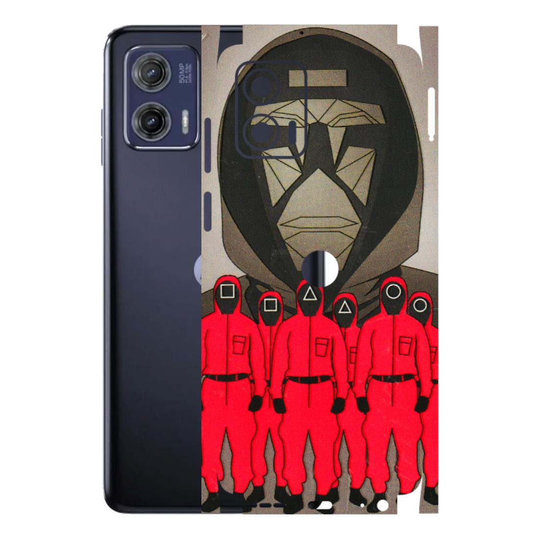 Motorola Phone Skins (All Models) - Squid Game Hero - 3D Embossed Finish (L-245) Motorola Moto G73 (5G)