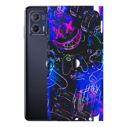 Motorola Phone Skins (All Models) - Gamers Paradise - 3D Embossed Finish (L-258) Motorola Moto G73 (5G)