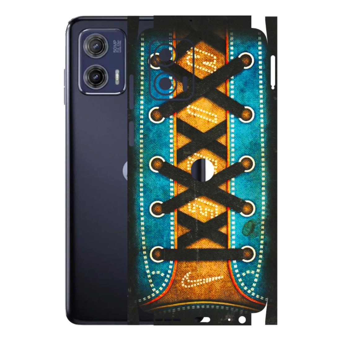 Motorola Phone Skins (All Models) - Sneakers Lover Nike - 3D Embossed Finish (L-262) Motorola Moto G73 (5G)