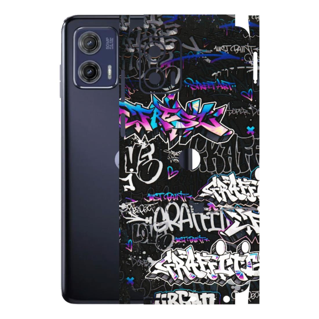 Motorola Phone Skins (All Models) - Graffiti Killer - 3D Embossed Finish (L-274) Motorola Moto G73 (5G)