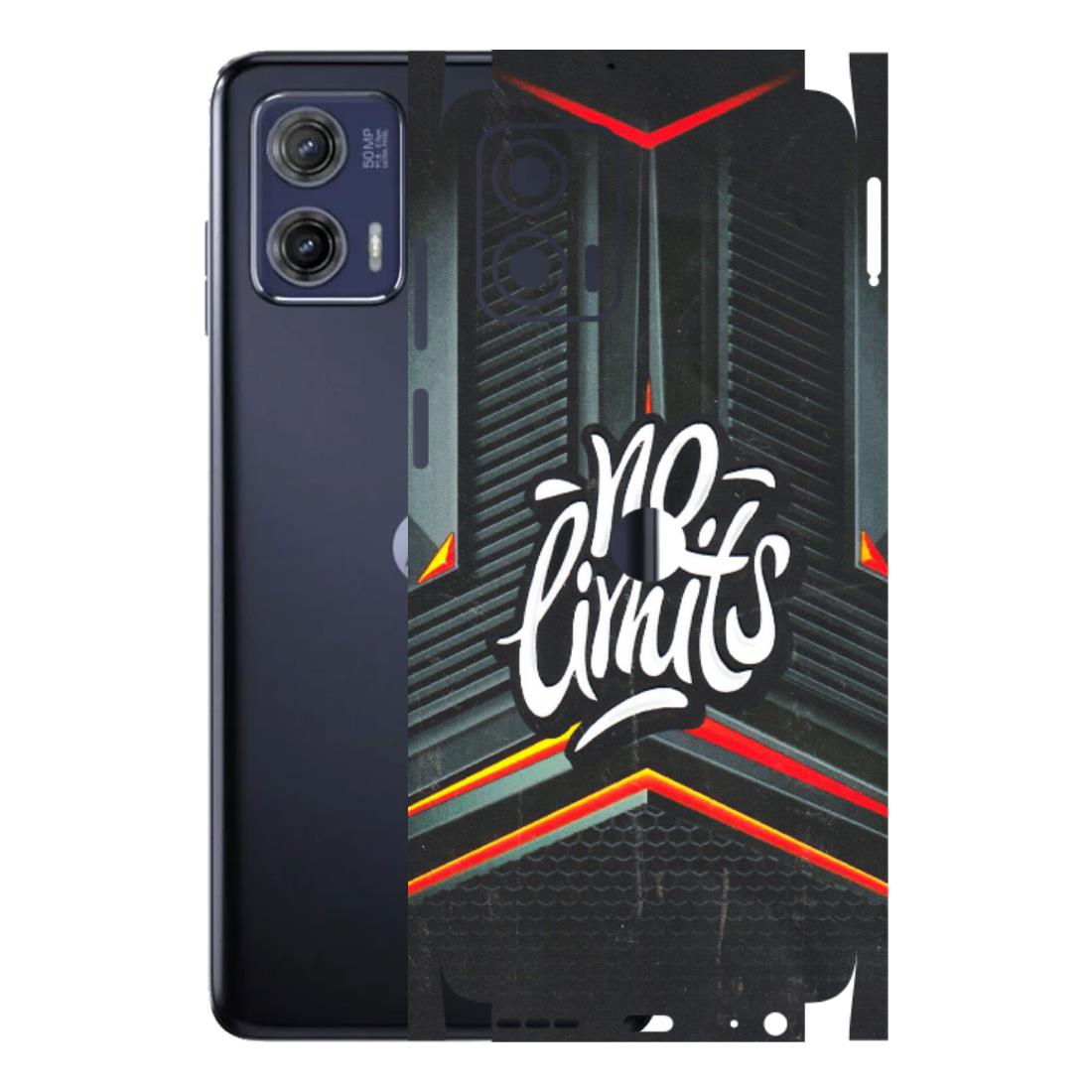 Motorola Phone Skins (All Models) - No Limits - 3D Embossed Finish (L-286) Motorola Moto G73 (5G)