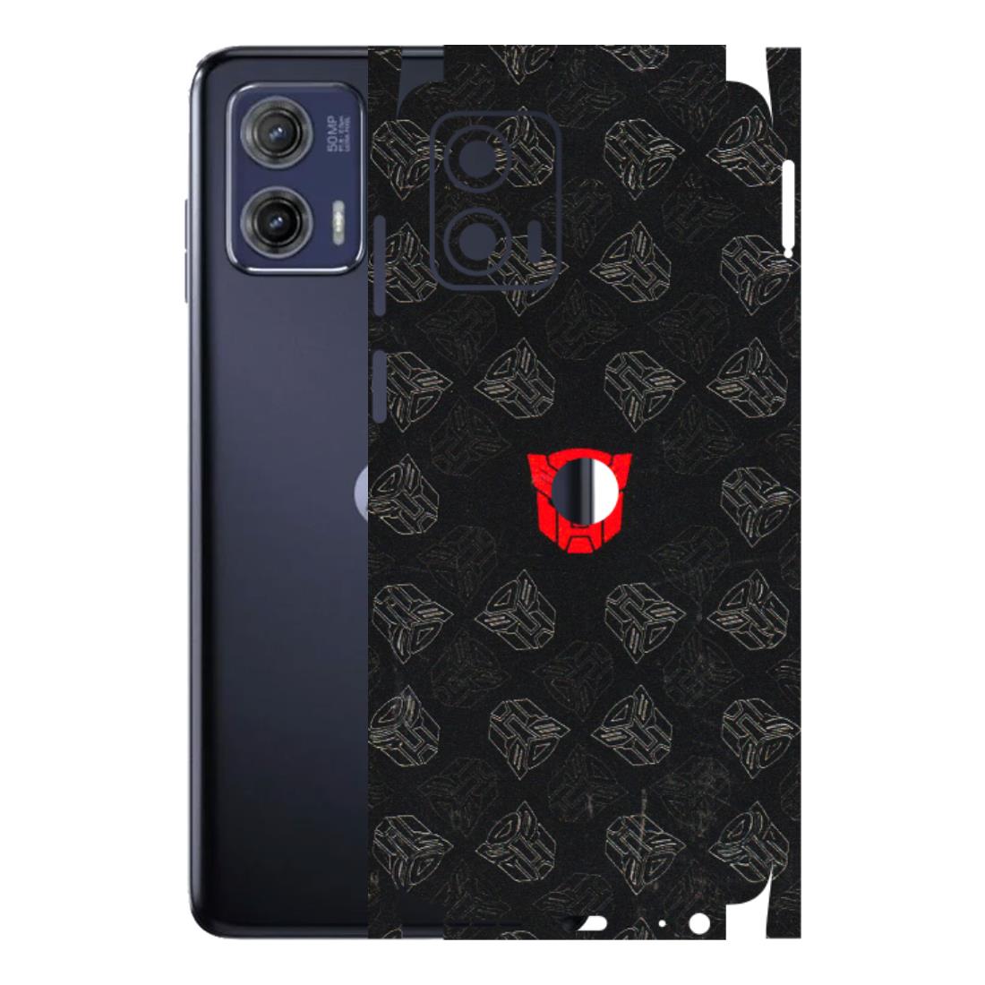 Motorola Phone Skins (All Models) - Transformers Devastation - 3D Embossed Finish (L-301) Motorola Moto G73 (5G)