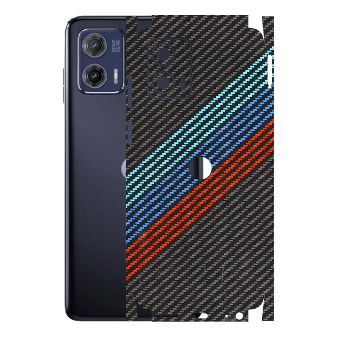 Motorola Phone Skins (All Models) - Carbon BM - 3D Embossed Finish (L-302) Motorola Moto G73 (5G)