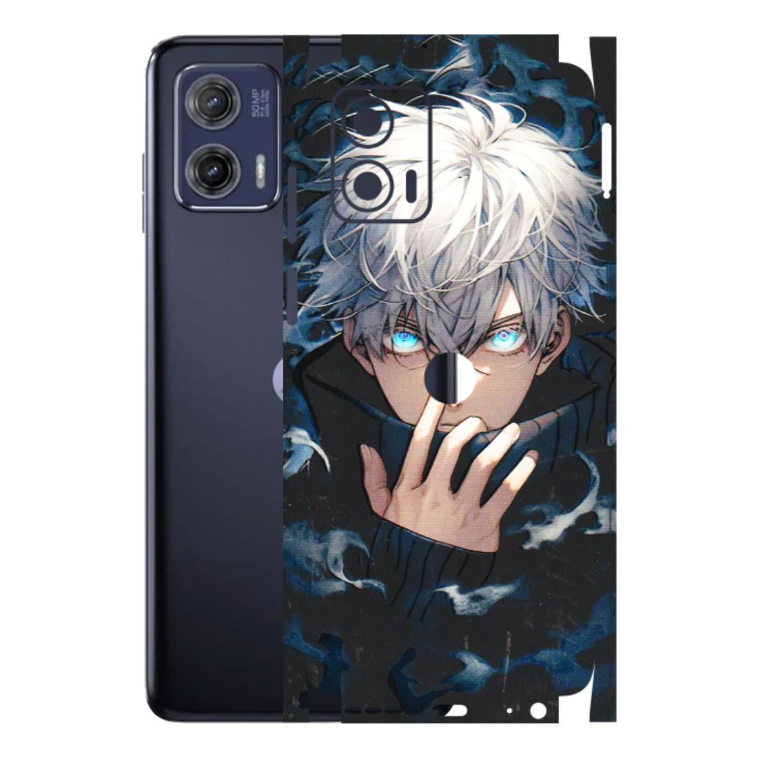 Motorola Phone Skins (All Models) - New Jujutsu Kaisen Anime - 3D Embossed Finish (L-313) Motorola Moto G73 (5G)