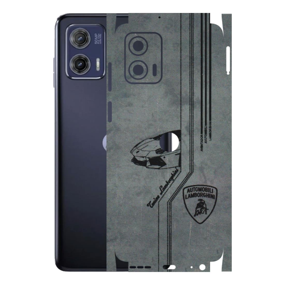 Motorola Phone Skins (All Models) - New Lamborgini Aventador - 3D Embossed Finish (L-321) Motorola Moto G73 (5G)