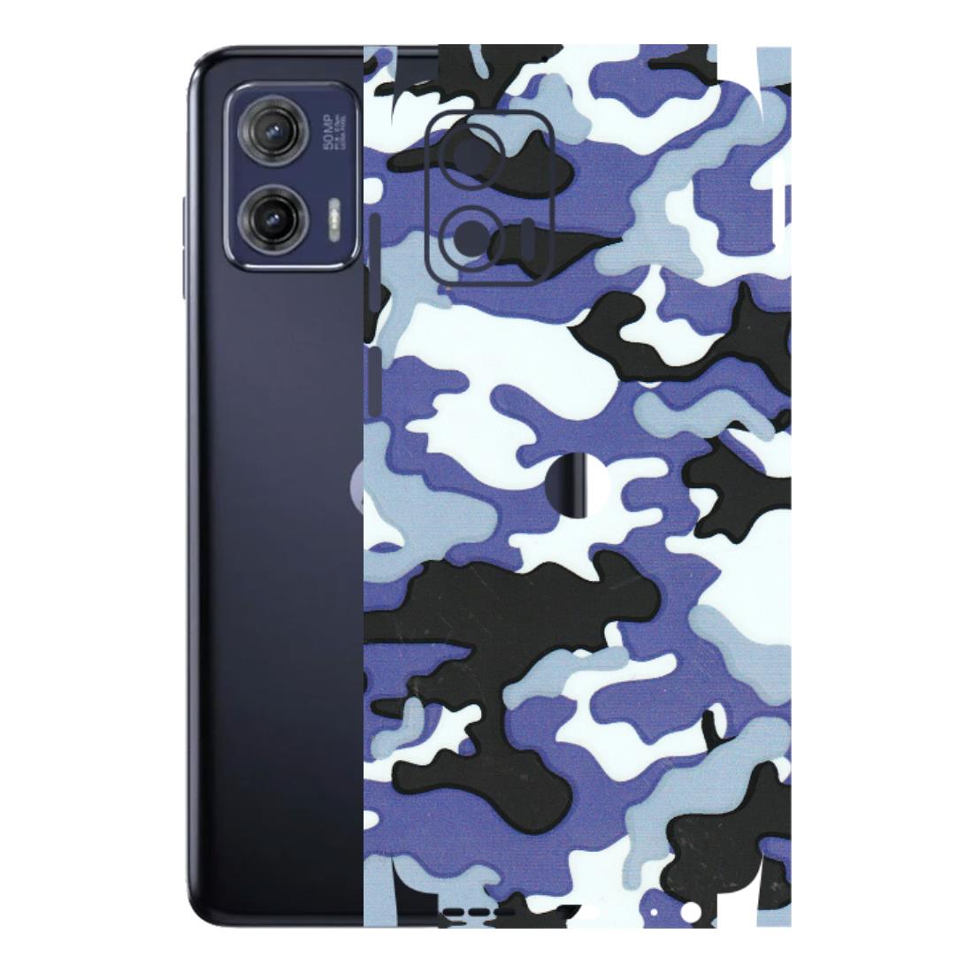 Motorola Phone Skins (All Models) - Powerfull Military Camoflauge - 3D Embossed Finish (L-49) Motorola Moto G73 (5G)