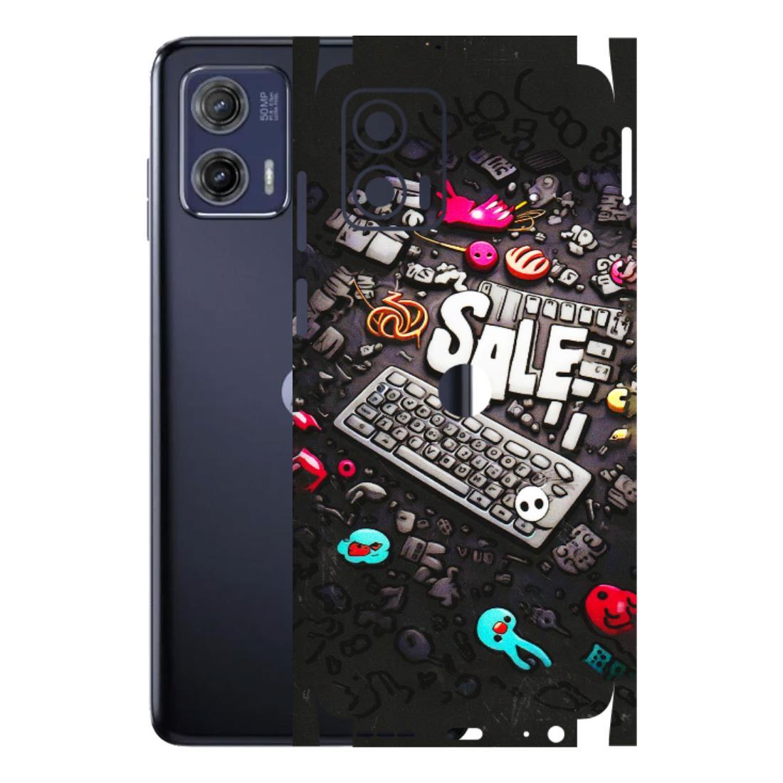 Motorola Phone Skins (All Models) - Gadgets Sale - 3D Embossed Finish (L-50) Motorola Moto G73 (5G)