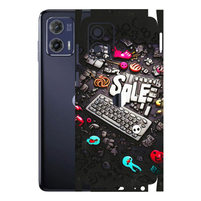 Motorola Phone Skins (All Models) - Gadgets Sale - 3D Embossed Finish (L-50) Motorola Moto G73 (5G)