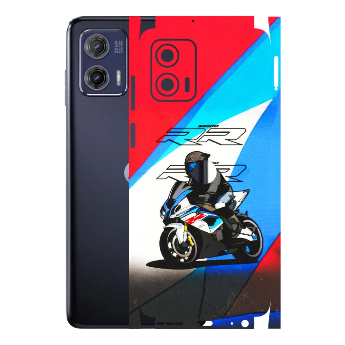 Motorola Phone Skins (All Models) - Bikers Love - 3D Embossed Finish (L-58) Motorola Moto G73 (5G)