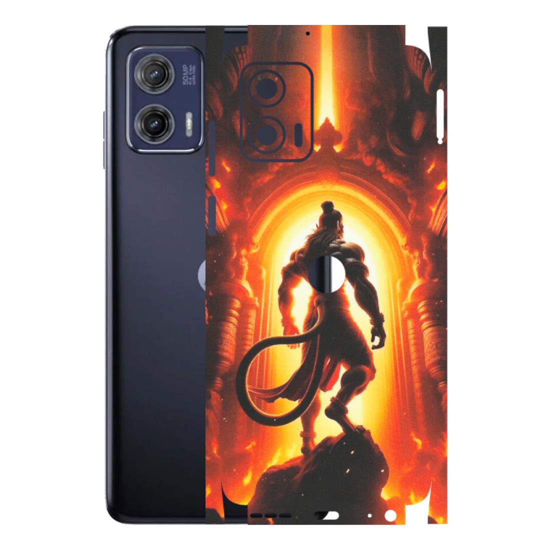 Motorola Phone Skins (All Models) - HanumanJi - Matte Finish (M-06) Motorola Moto G73 (5G)