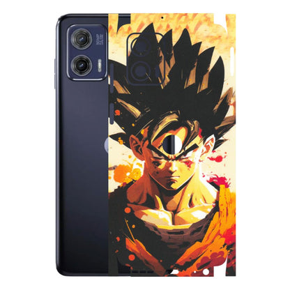 Motorola Phone Skins (All Models) - Angry Goku - Matte Finish (M-12) Motorola Moto G73 (5G)