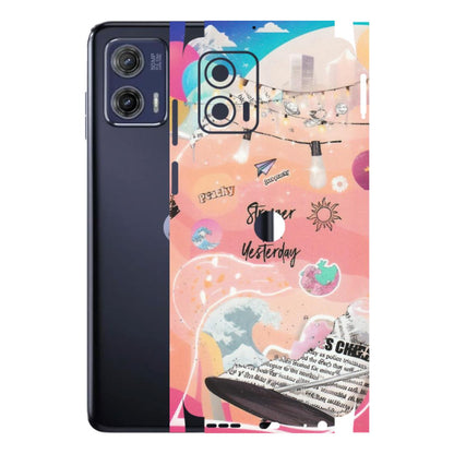 Motorola Phone Skins (All Models) - Stronger Then Yesterday - Matte Finish (M-128) Motorola Moto G73 (5G)