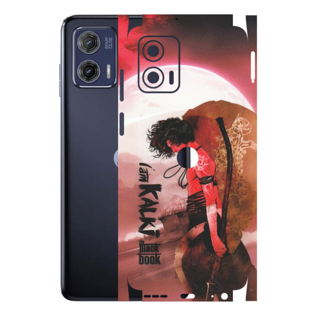 Motorola Phone Skins (All Models) - The Black Book Kalia Anime - Matte Finish (M-129) Motorola Moto G73 (5G)