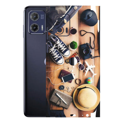 Motorola Phone Skins (All Models) - Travel Wanderlust - Matte Finish (M-133) Motorola Moto G73 (5G)