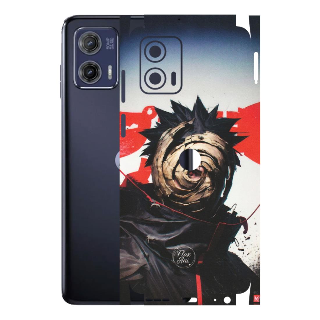 Motorola Phone Skins (All Models) - Obito Uchiha Cool Anime - Matte Finish (M-134) Motorola Moto G73 (5G)