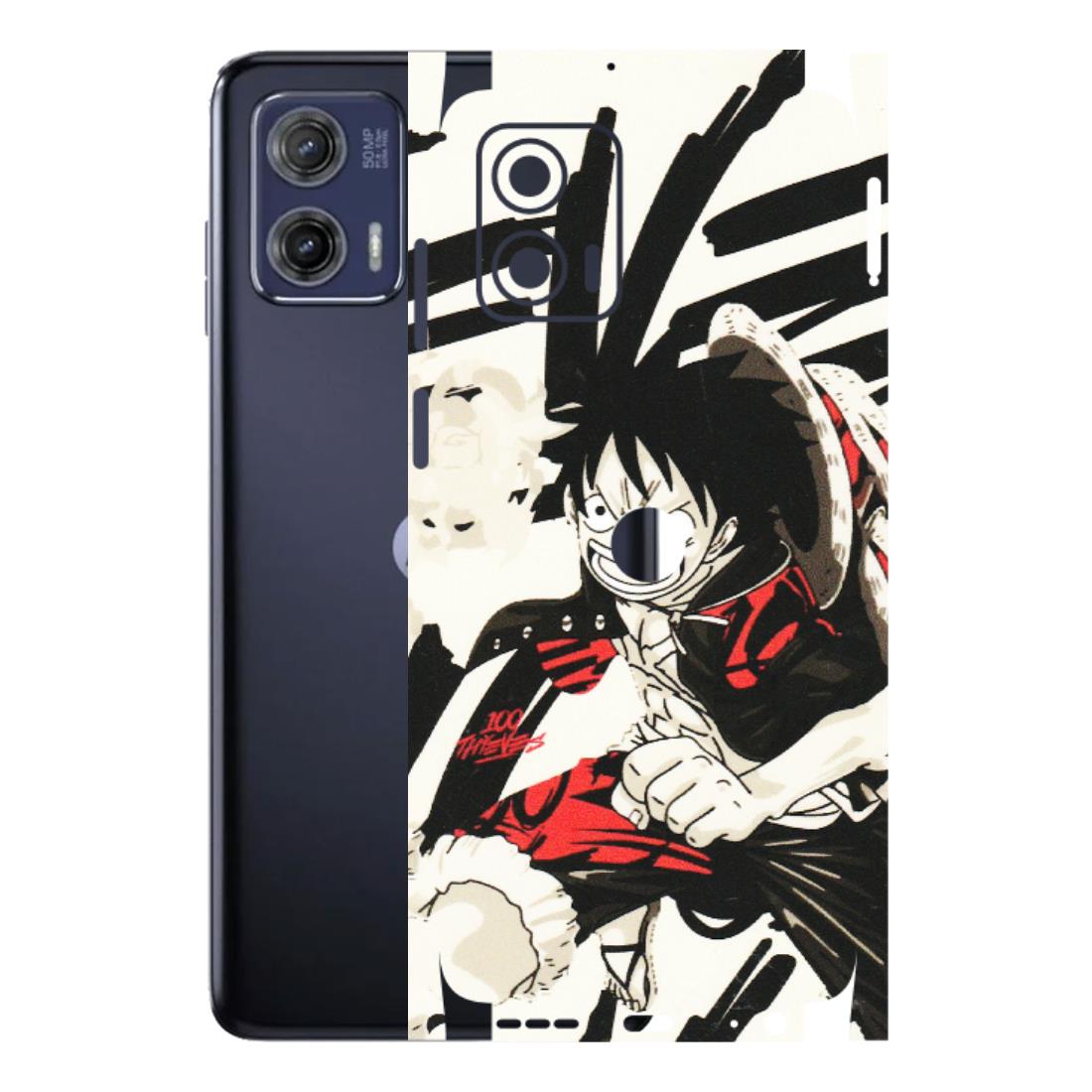 Motorola Phone Skins (All Models) - Monkey D.Luffy Manga Anime - Matte Finish (M-145) Motorola Moto G73 (5G)