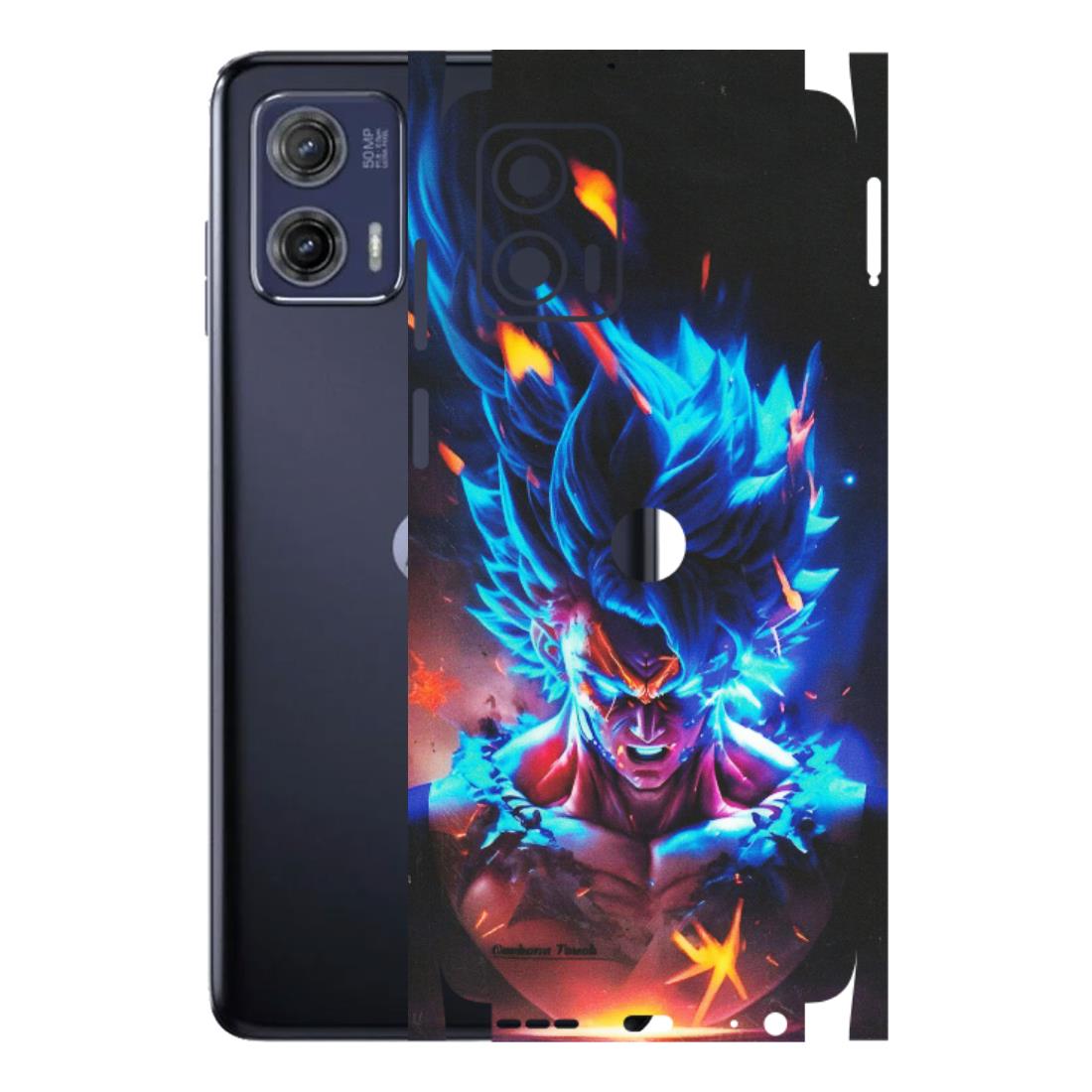 Motorola Phone Skins (All Models) - Angry Goku Dragon Ball Anime - Matte Finish (M-150) Motorola Moto G73 (5G)