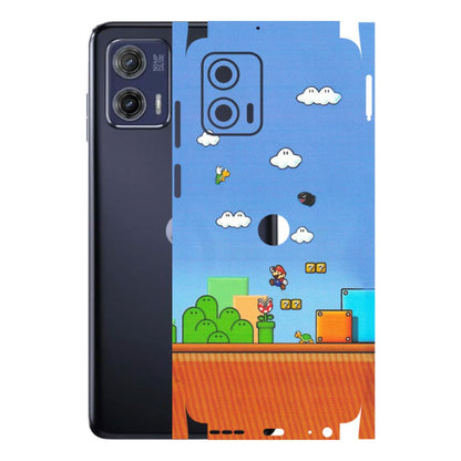 Motorola Phone Skins (All Models) - Mario Game Scene - Matte Finish (M-24) Motorola Moto G73 (5G)