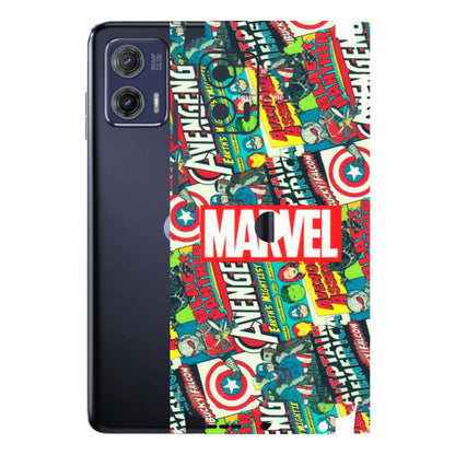 Motorola Phone Skins (All Models) - Marvel Comic Lover - Matte Finish (M-30) Motorola Moto G73 (5G)