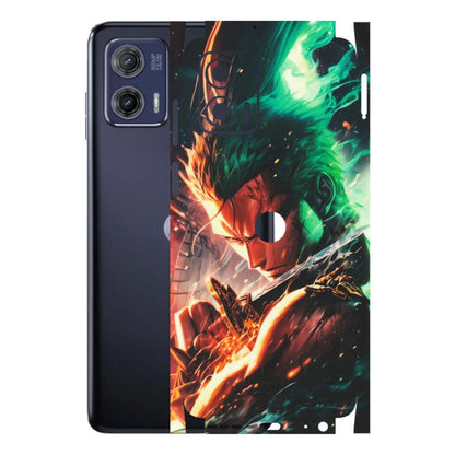 Motorola Phone Skins (All Models) - Anime Gojo Sword - Matte Finish (M-32) Motorola Moto G73 (5G)