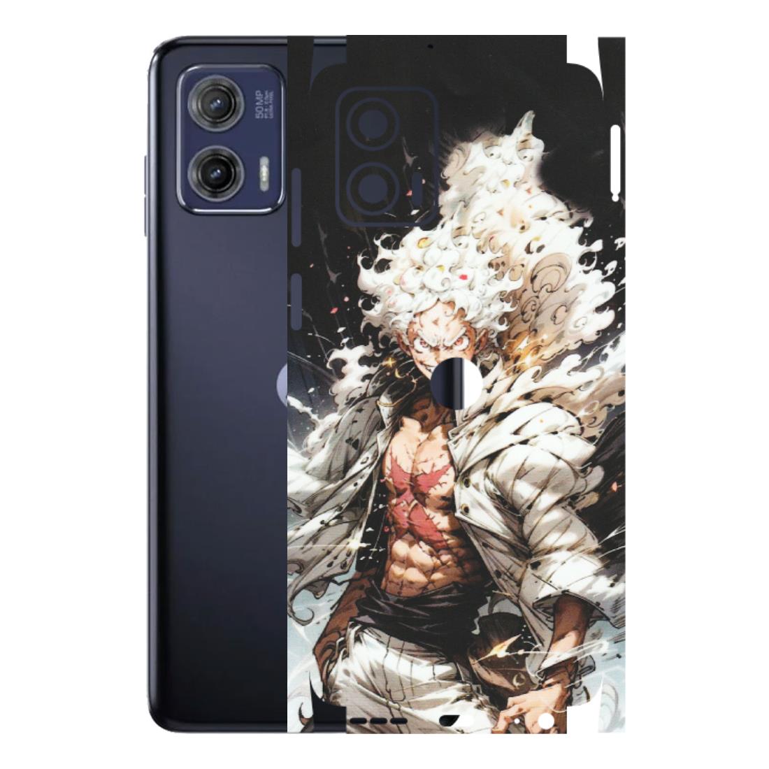 Motorola Phone Skins (All Models) - Anime Angry Classy Character - Matte Finish (M-34) Motorola Moto G73 (5G)