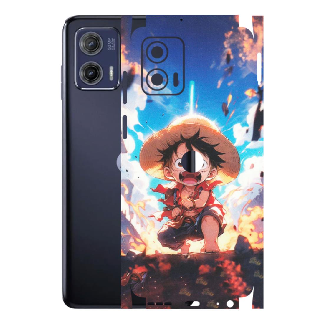Motorola Phone Skins (All Models) - Toon One Piece Cute Character - Matte Finish (M-35) Motorola Moto G73 (5G)