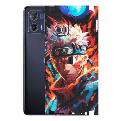 Motorola Phone Skins (All Models) - Anime Ferocious Character - Matte Finish (M-44) Motorola Moto G73 (5G)