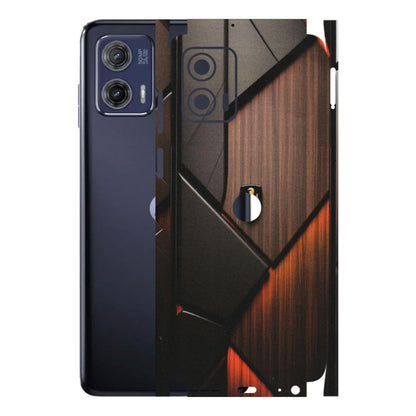 Motorola Phone Skins (All Models) - Lambo Beauty Wood Pattern Sober - Matte Finish (M-51) Motorola Moto G73 (5G)