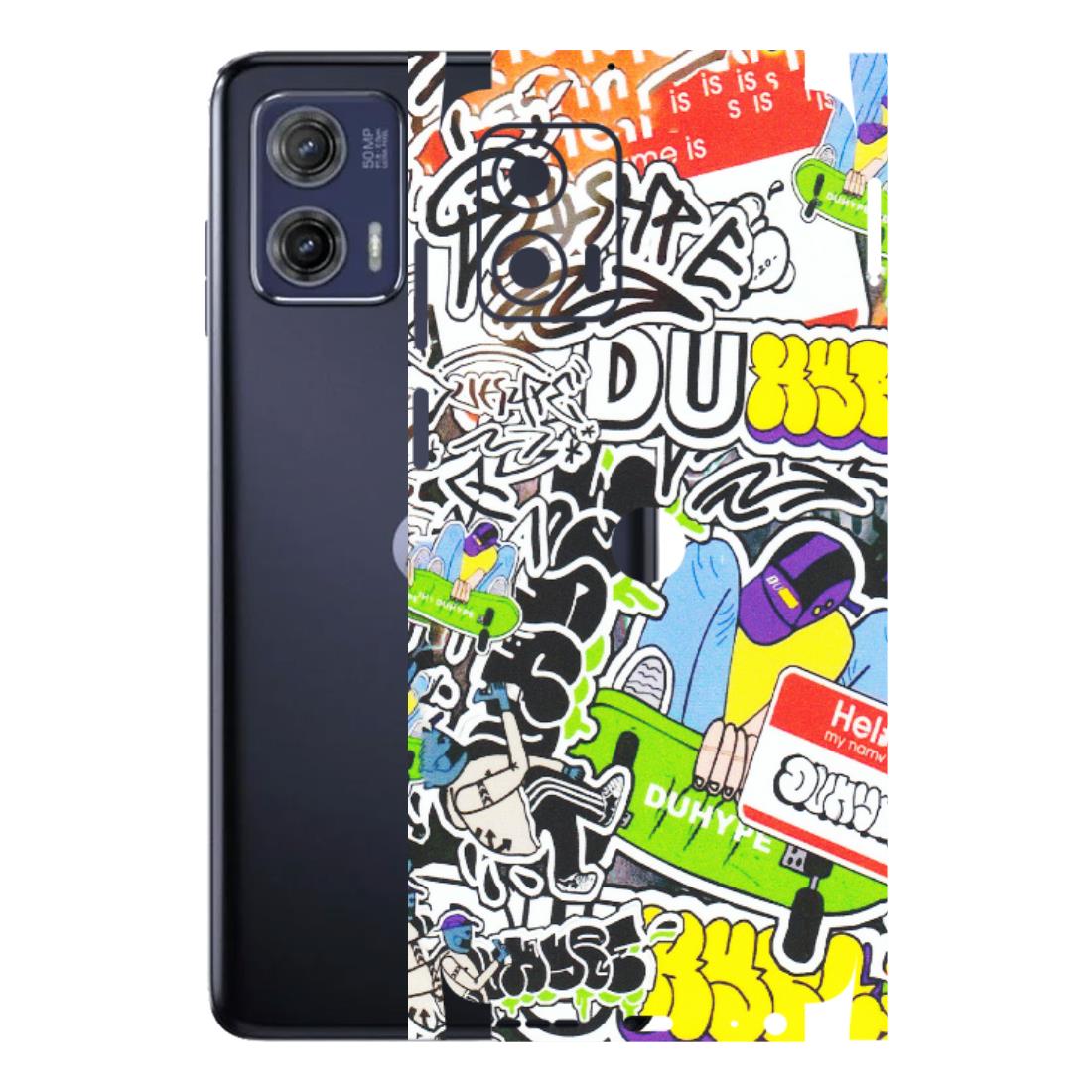 Motorola Phone Skins (All Models) - Dope Graffiti - Matte Finish (M-61) Motorola Moto G73 (5G)