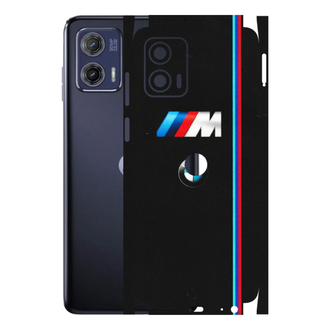 Motorola Phone Skins (All Models) - Styling With Black BMW - Matte Finish (M-74) Motorola Moto G73 (5G)