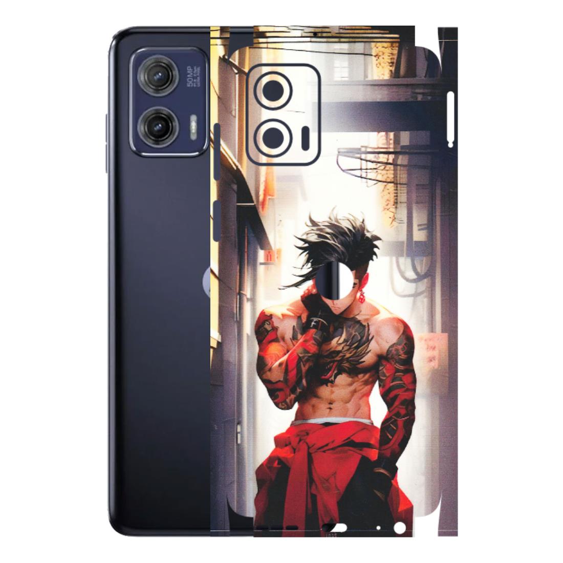 Motorola Phone Skins (All Models) - In the streets of Japan - Matte Finish (M-77) Motorola Moto G73 (5G)
