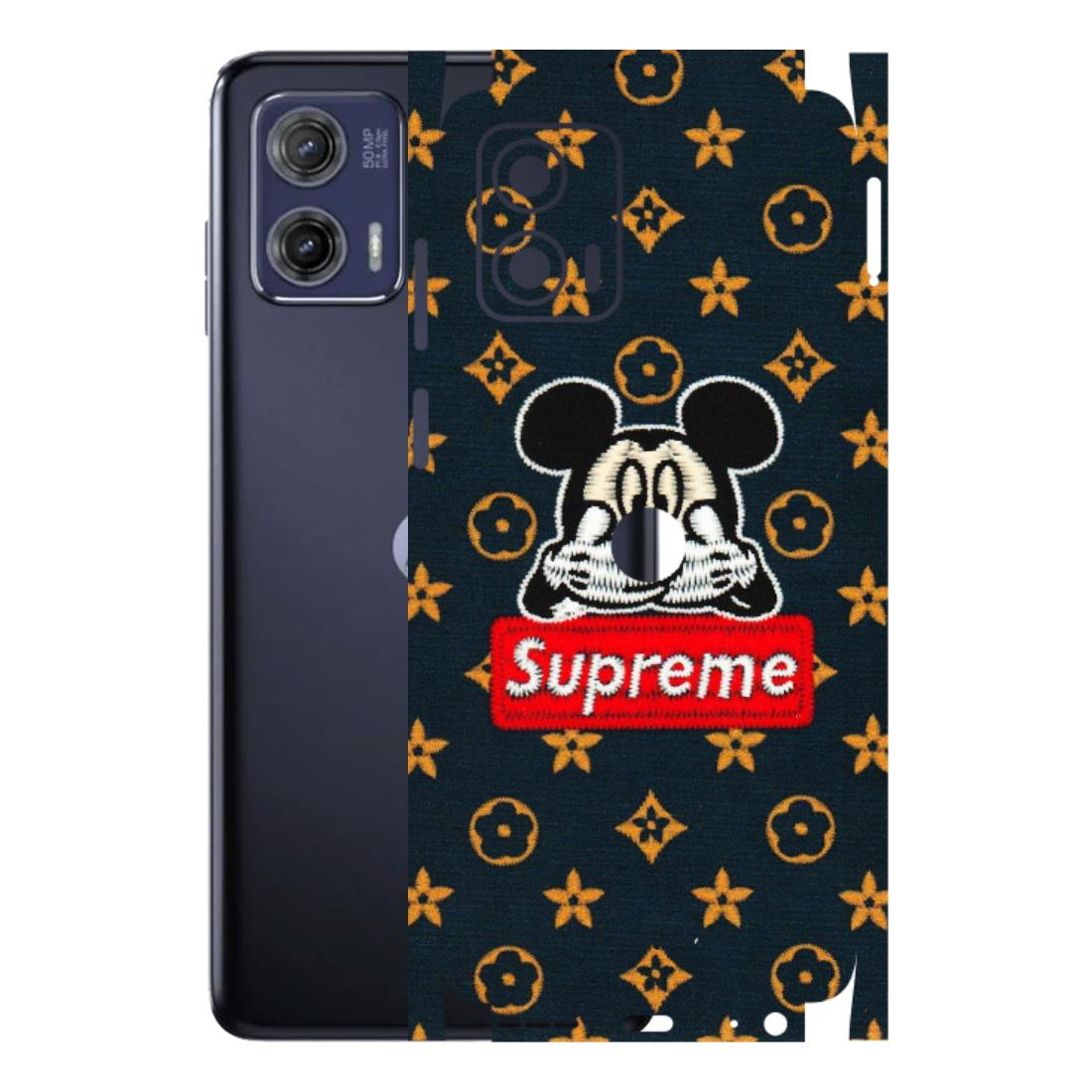 Motorola Phone Skins (All Models) - Mickey Supreme - Matte Finish (M-83) Motorola Moto G73 (5G)