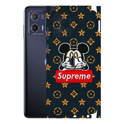 Motorola Phone Skins (All Models) - Mickey Supreme - Matte Finish (M-83) Motorola Moto G73 (5G)
