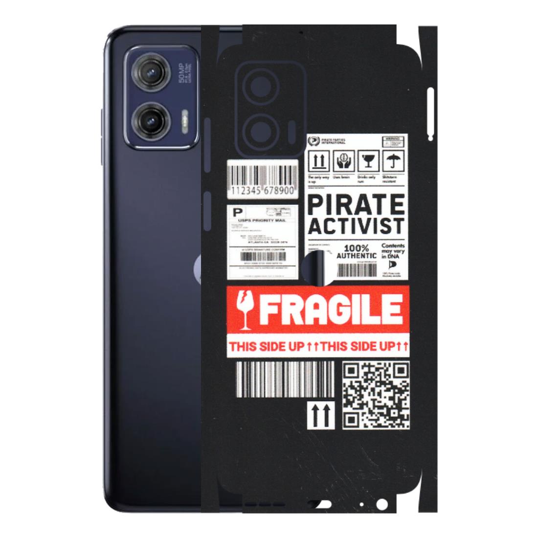 Motorola Phone Skins (All Models) - Handle With Care - Matte Finish (M-99) Motorola Moto G73 (5G)