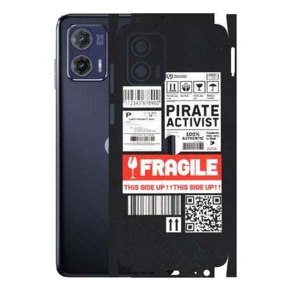 Motorola Phone Skins (All Models) - Handle With Care - Matte Finish (M-99) Motorola Moto G73 (5G)