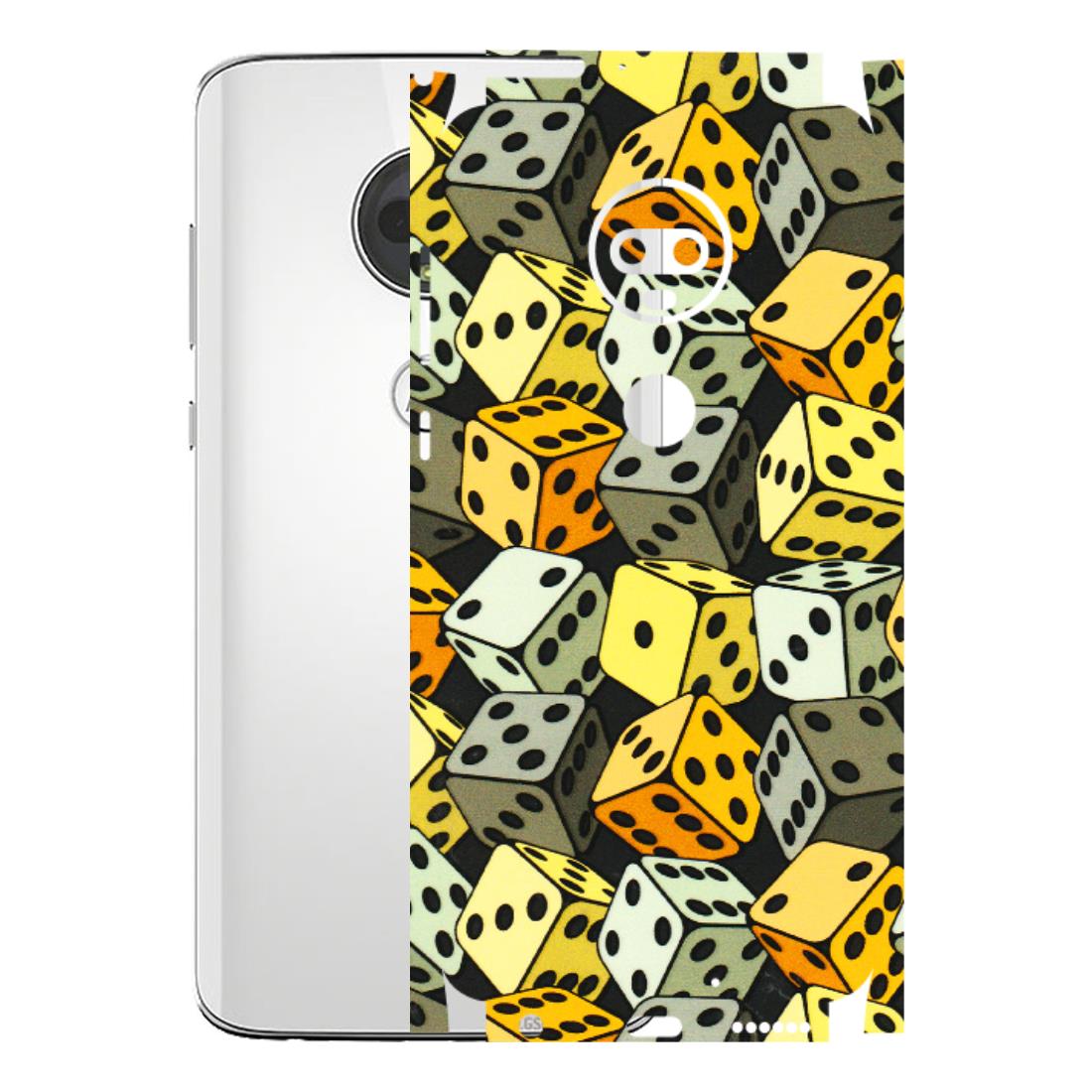 Motorola Phone Skins (All Models) - Dices Of Life - 3D Embossed Finish (L-04) Motorola Moto G7