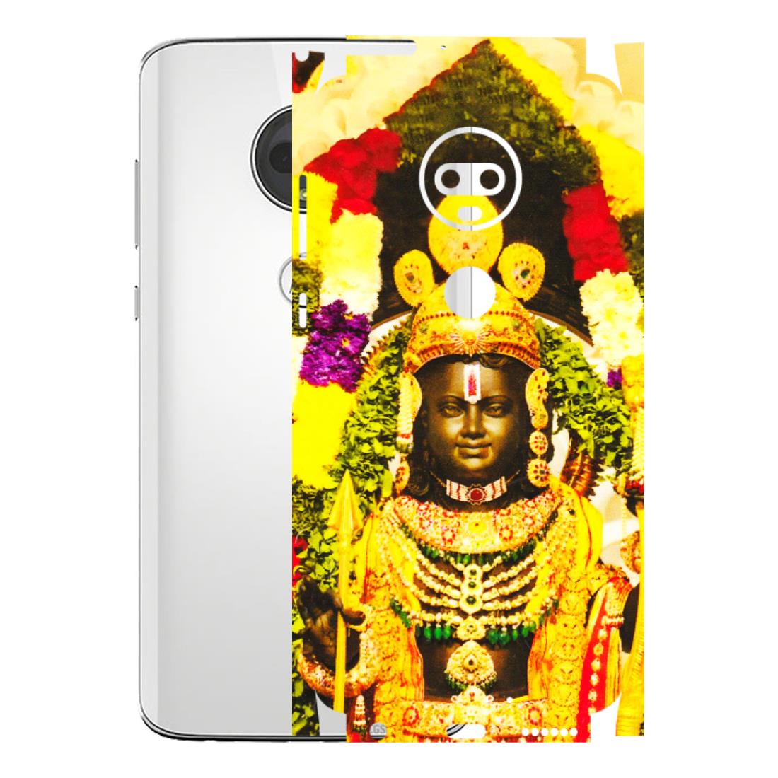 Motorola Phone Skins (All Models) - Ram Lalla Ayodhya - 3D Embossed Finish (L-103) Motorola Moto G7