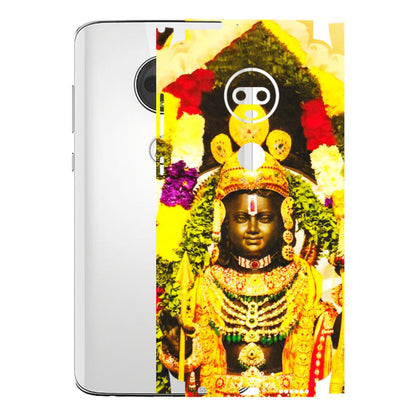 Motorola Phone Skins (All Models) - Ram Lalla Ayodhya - 3D Embossed Finish (L-103) Motorola Moto G7