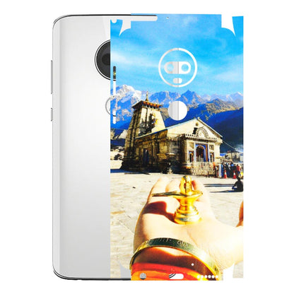 Motorola Phone Skins (All Models) - Beauty of Kedarnath - 3D Embossed Finish (L-108) Motorola Moto G7